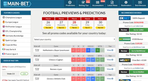 Today's Best Football Predictions 